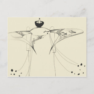Yuki Astrid Postcard Postkarte