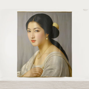 "Yuki Mori" Kunsthandwerk Wandteppich
