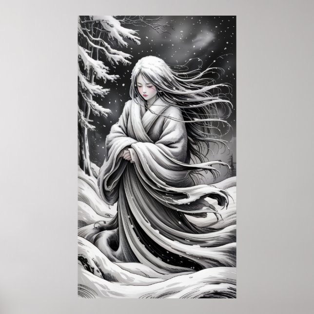 Yuki-Onna: Der Schneengeist Poster (Vorne)