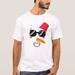 Yukidaruma Snowman-Gesicht mit Carrot I Kawaii Ani T-Shirt