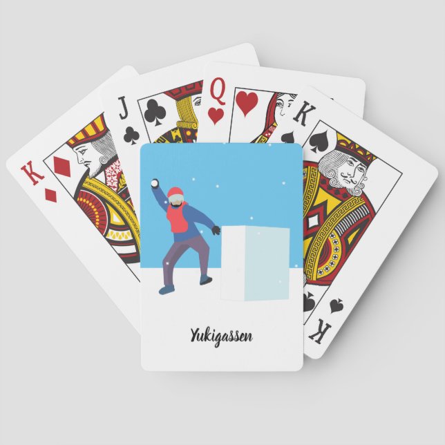Yukigassen Spielkarten (Rückseite)