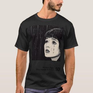 Yukio Mishima Ai no Kawaki Minimal Style Grafik A T-Shirt