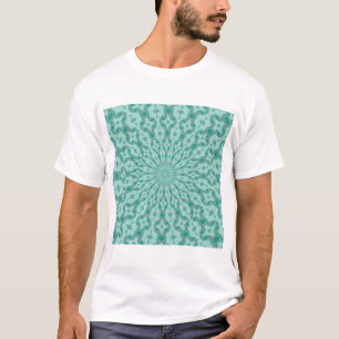 Yukka Green und Rosa Hint Kaleidoskop T-Shirt