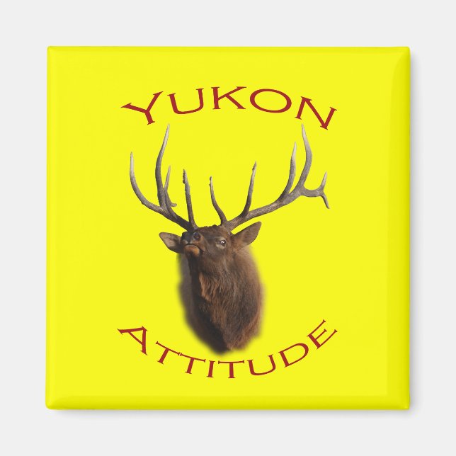 Yukon Attitude Magnet (Vorne)