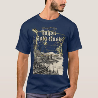 Yukon-Goldrausch-Karte 18961899 T-Shirt