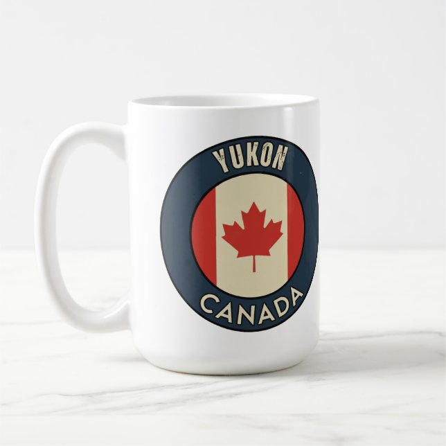 Yukon Kanada Kaffeetasse (Links)