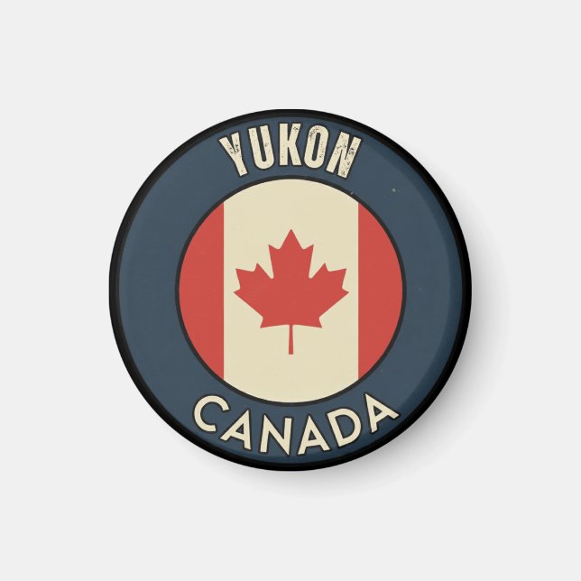 Yukon Kanada Magnet (Vorne)