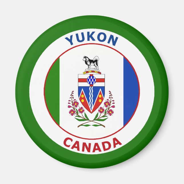 YUKON, KANADA MAGNET (Vorne)