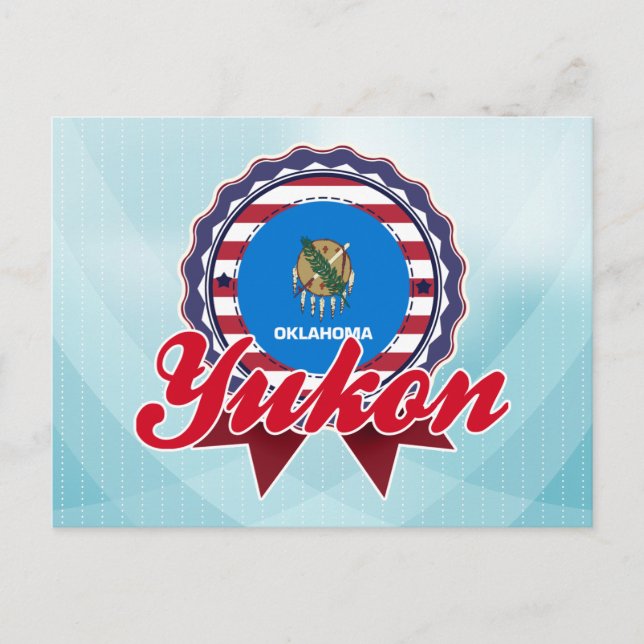 Yukon, OK Postkarte (Vorderseite)