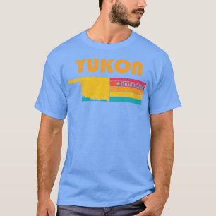Yukon Oklahoma Vintag beängstigend Souvenir T-Shirt