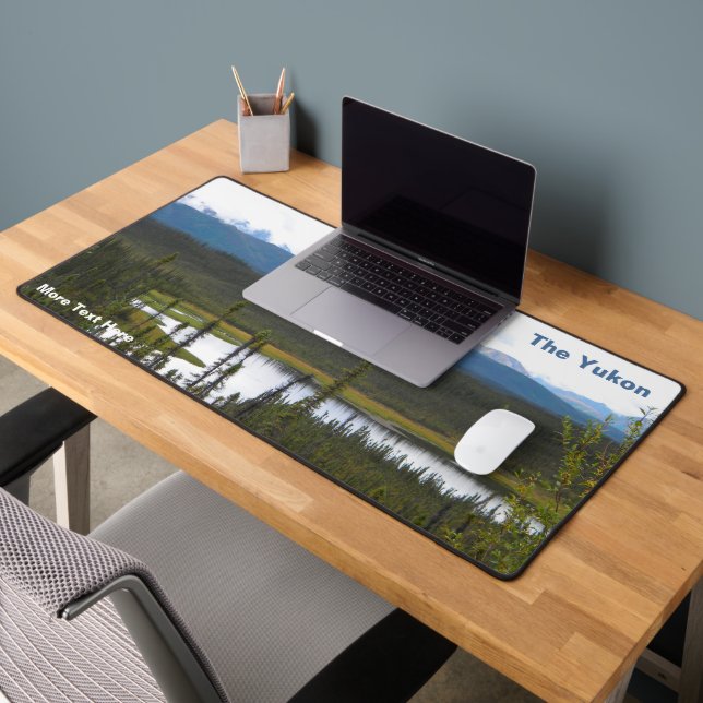 Yukon Pond Schreibtischunterlage (Büro 2)