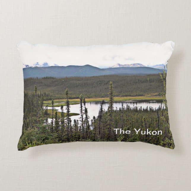 Yukon Pond Zierkissen (Vorderseite)