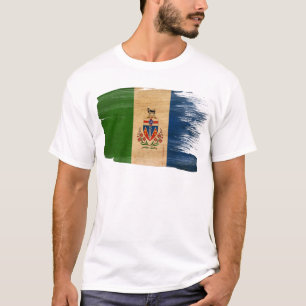 Yukon-Territoriums-Flagge T-Shirt