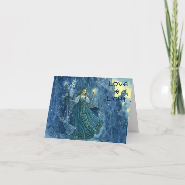 Yule Blessings : Cartes de voeux (Devant)