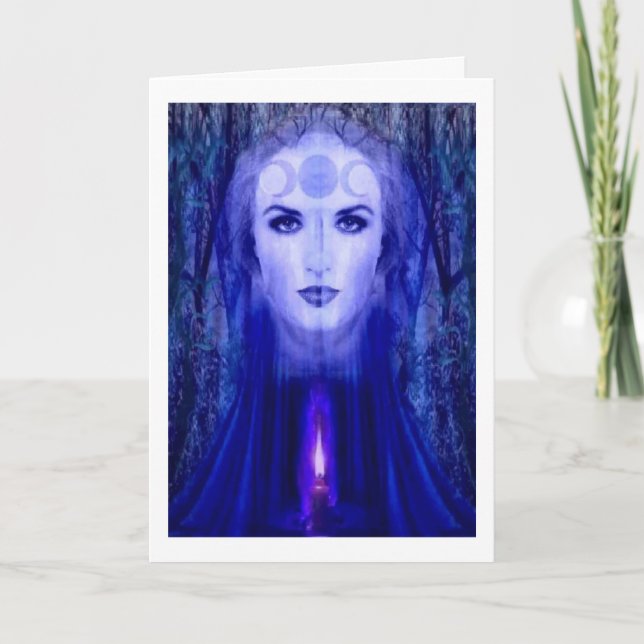 Yule Card Karte (Vorderseite)