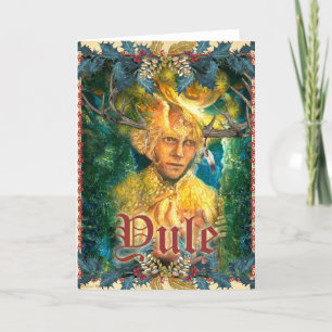 YULE HITER SOLSTICE GREETING CARTE