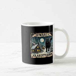 Yule-Katze Isländisches Weihnachten Nordisch Fürch Kaffeetasse