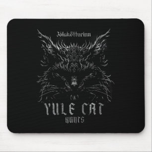Yule-Katze - Jolakotturinn - Isländische Weihnacht Mousepad