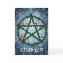 Yule Wreath Card
