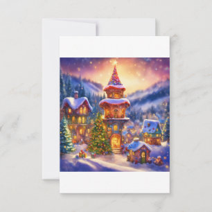 Yuletide Card Emporium Dankeskarte