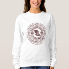 Yuletide Club Custom Holiday Wappen Sweatshirt