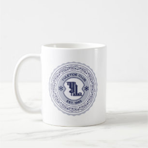 Yuletide Club EST. 1985 Wappen Design Kaffeetasse