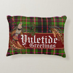 Yuletide Greetings Northern Flicker Accent Pillow Dekokissen