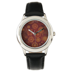 Yuletide Opulence: Goldene Weihnachtsdinge Armbanduhr