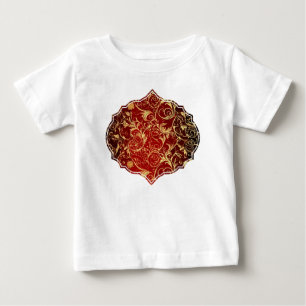 Yuletide Opulence: Goldene Weihnachtsdinge Baby T-shirt