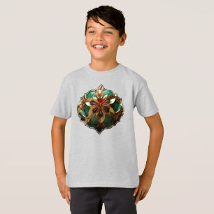 Yuletide Opulence: Goldene Weihnachtsdinge T-Shirt