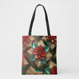 Yuletide Opulence: Goldene Weihnachtsdinge Tasche
