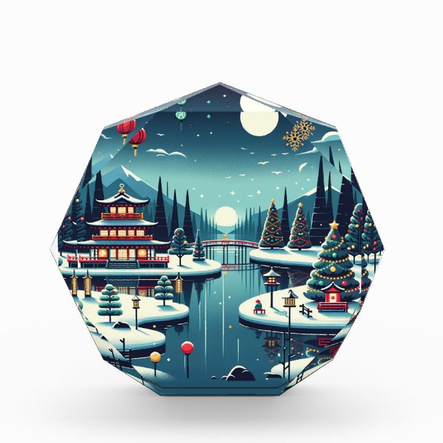 Yuletide Reflections in East Tote Bag Fotoblock (Vorderseite)