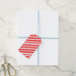Yuletide Reversible Candy Cane & Blank Geschenkanhänger