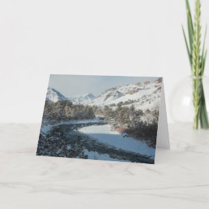 Yuletide Urlaubskarte Feiertagskarte