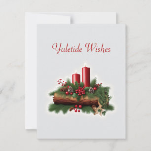 Yuletide Wish Feiertagskarte