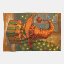 Yuletide Witchery Geschirrtuch