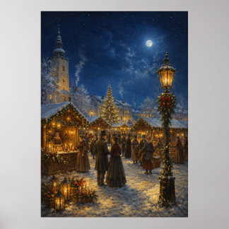 Yuletime City II - Weihnachtsmarkt Poster