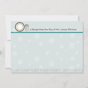 Yum ! Carte de recette