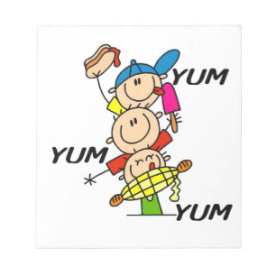 Yum Yum Summer Notizblock