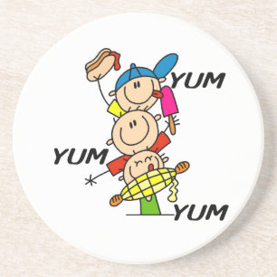 Yum Yum Summer Sandstein Untersetzer