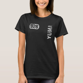Yuma Arizona 928 Area Code Vintage Retro T-Shirt