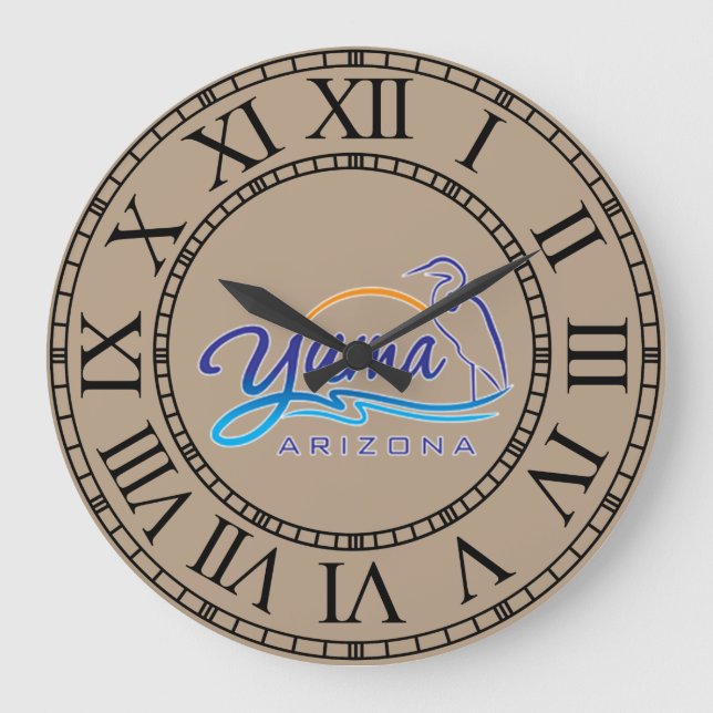 Yuma, Arizona Große Wanduhr (Vorderseite)