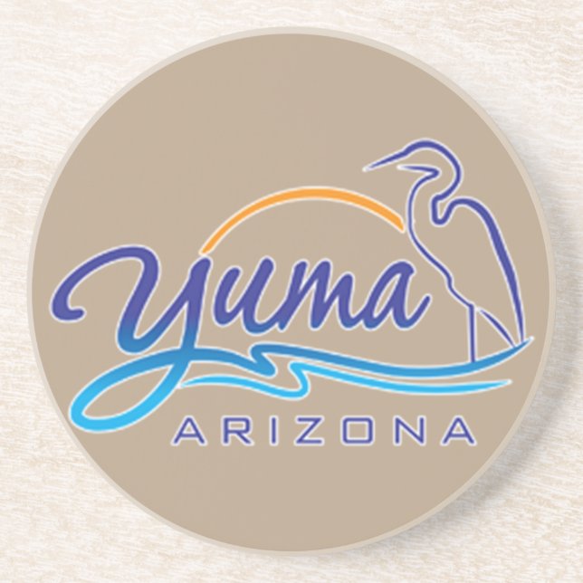 Yuma, Arizona Sandstein Untersetzer (Vorne)