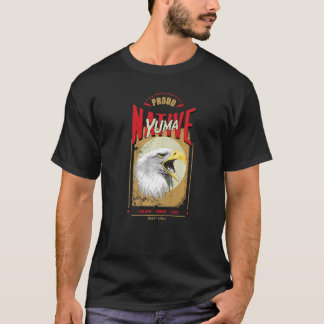 Yuma Native American Adler Geist Vintage Ehre T-Shirt