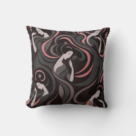 Yumeji Inspired Cushion – Hirado Woman Motif Kissen
