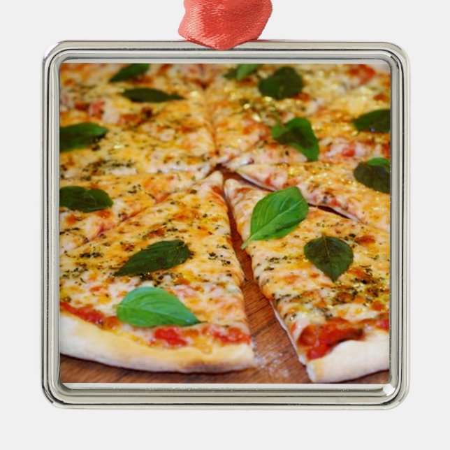 **YUMMMY PIZA** ORNEMENT DE NOËL (Devant)