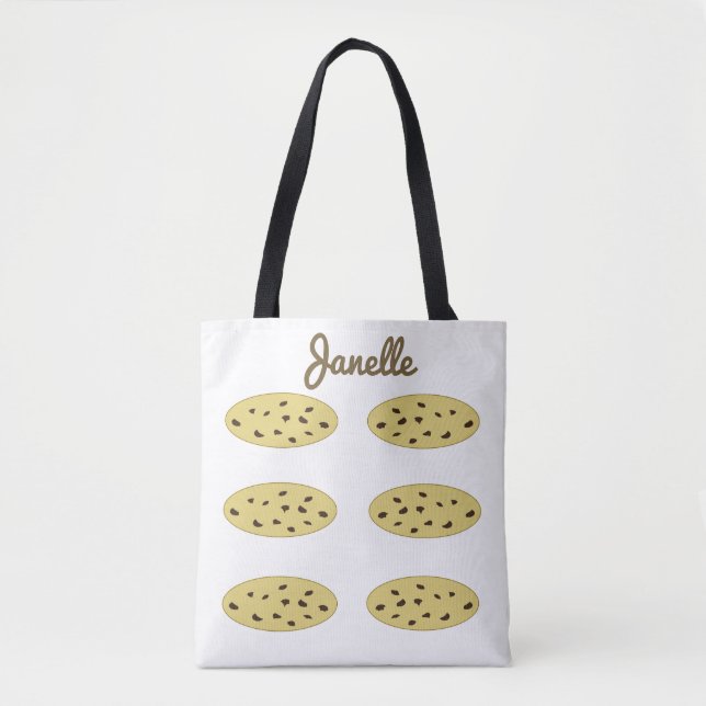 Yummy Chocolate Chip Cookie Tasche (Vorderseite)