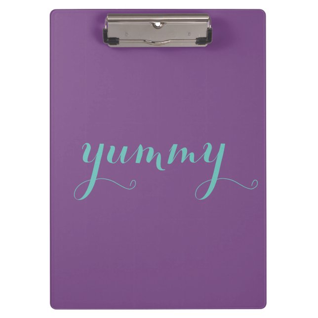 Yummy Clipboard Klemmbrett (Vorderseite)