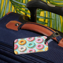 Yummy cream donuts blue