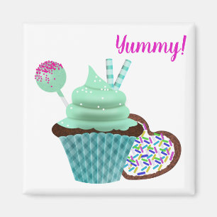 Yummy Dessert Magnet